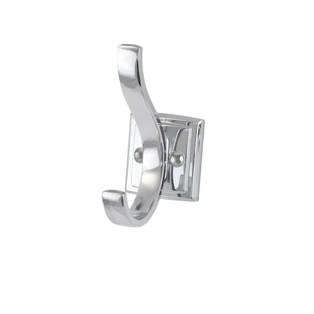 Hickory Hardware Dover Collection Hook 3/4 Inch Center to Center Chrome Finish H078774CH